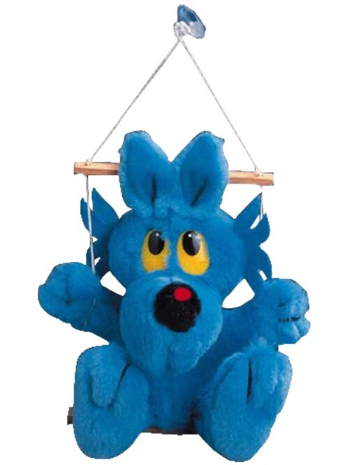 Peluche Lupo Alberto altalena - 12 cm