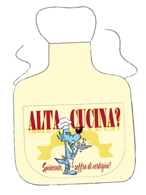 Grembiule Lupo Alberto - Alta cucina