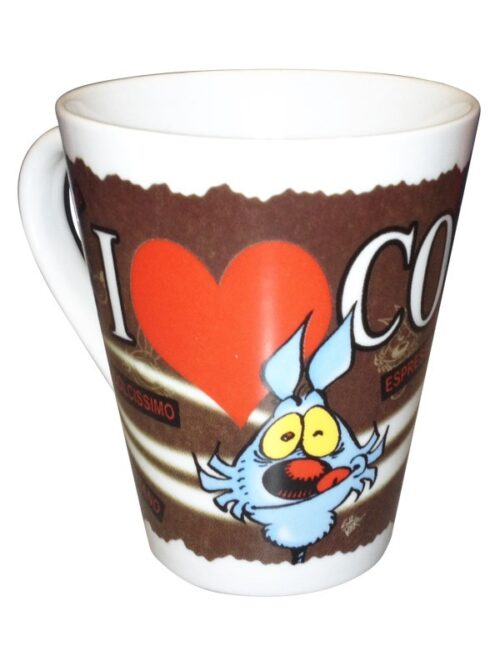 Tazza Lupo Alberto - I love coffee