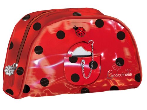 Pochette grande con specchio Lacoccinella