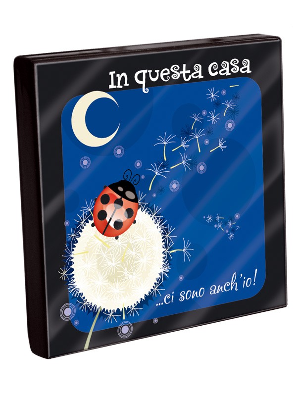 Quadrotto blu - Lacoccinella