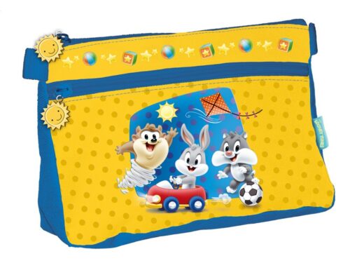 Astuccio 2 zip Baby Looney Tunes Gioco&Sport