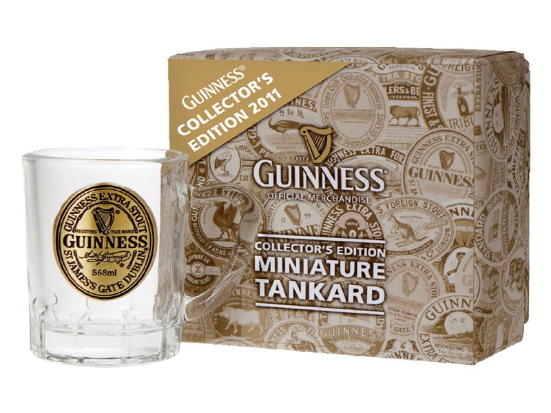 Mini boccale in vetro Guinness