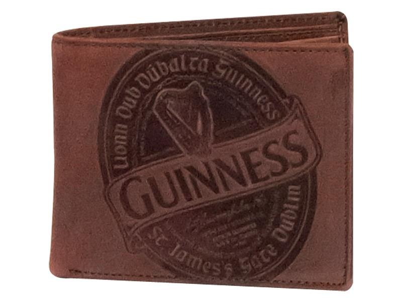 Portafoglio Guinness west in pelle