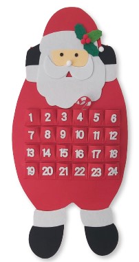 Calendario avvento "Babbo Natale"