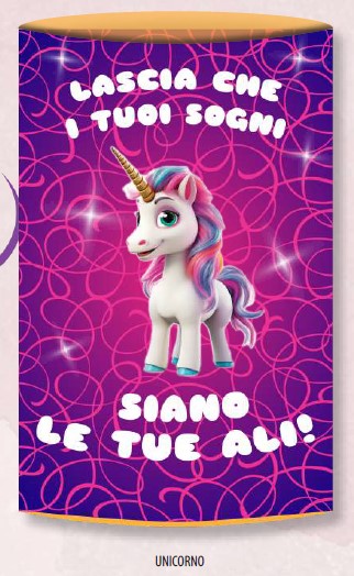 Lampada in carta Sweet Honey "Unicorno"