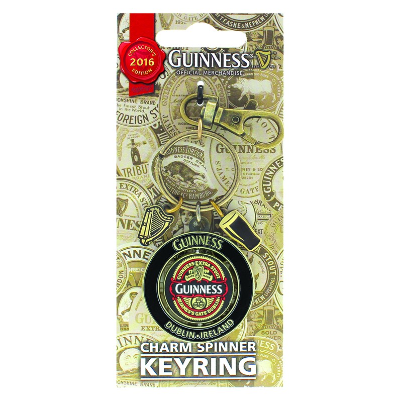 Portachiavi Guinness spinner