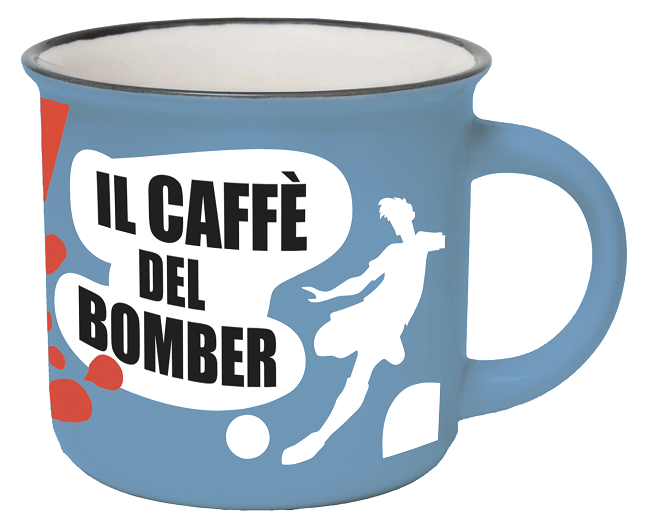 Tazzina da caffè "Il caffè del Bomber"