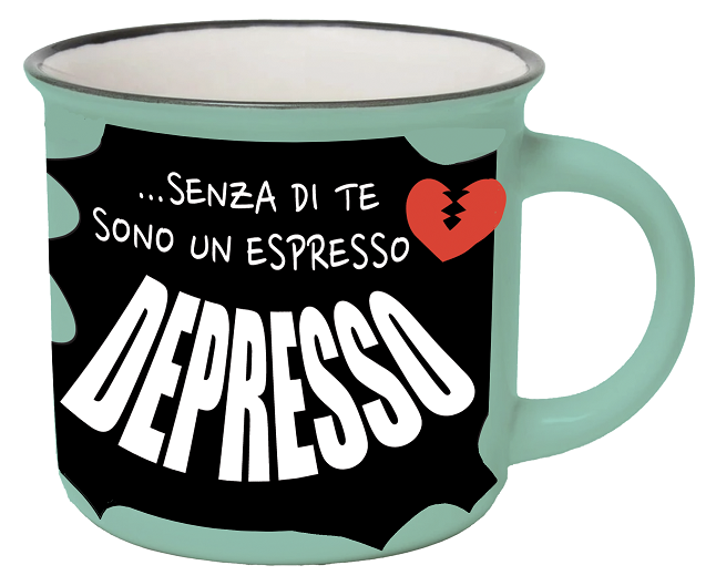 Tazzina da caffè "Depresso"