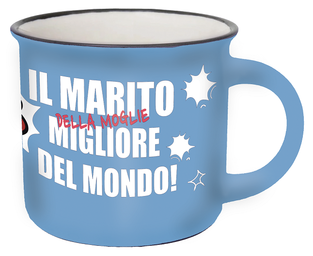 Tazzina da caffè "Il marito migliore del mondo"