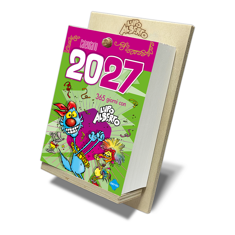 Calendario Lupo Alberto 2027 "Vignette"