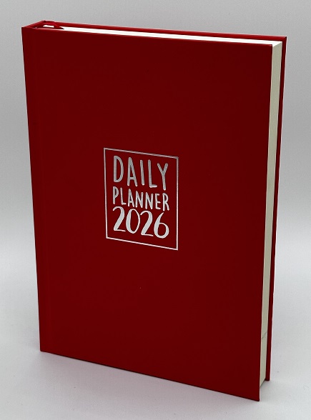 Agenda giornaliera "Un Giorno tira l'altro" 2027 rossa